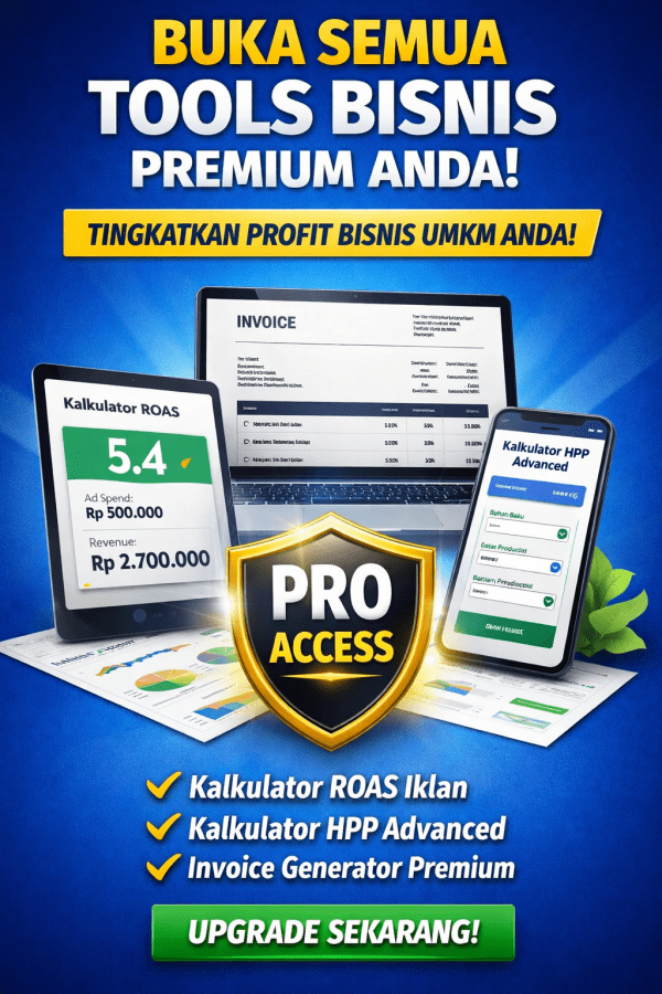 Akses PRO Aplikasi Digital UMKM